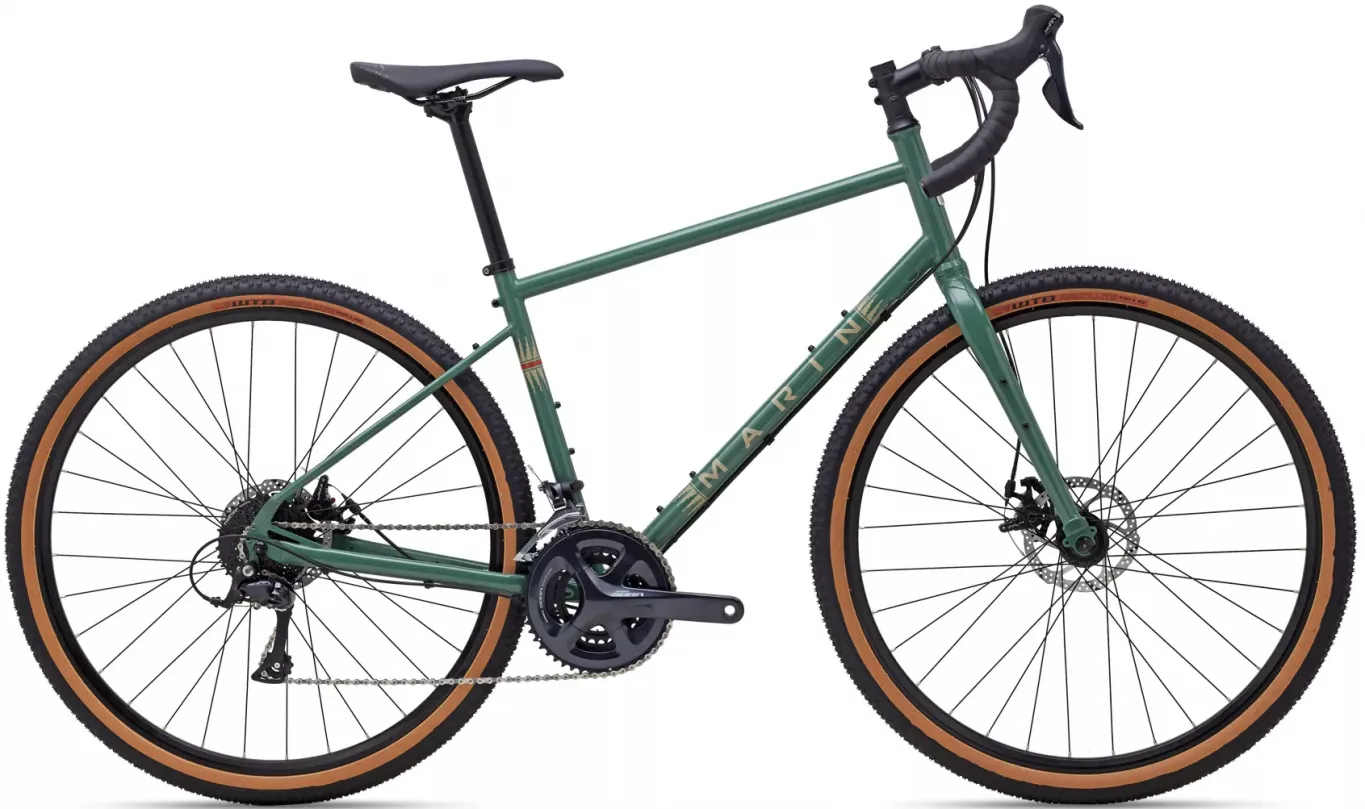 Велосипед Marin FOUR CORNERS 27,5" размер XS 2023 Зеленый